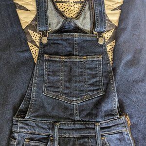 Women's Levi's Dark Blue Skinny Denim Water<Less Overalls / Coveralls